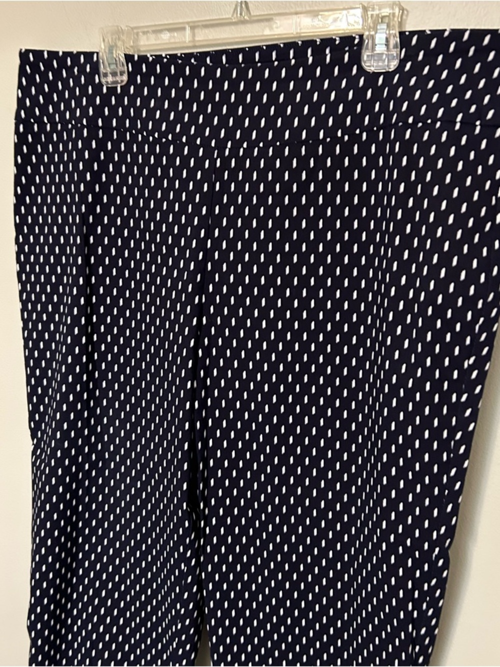 Zac & Rachel Blue Pull On Pants Women 18 W Stretch Career Office Straight Leg - Picture 4 of 8